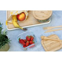 Top 10 ???? Boîte de Conservation en Verre et Bambou Carré 520 ml Pebbly ❤️ -Emile Henry Shop boite de conservation en verre et bambou carre 520 ml pebbly 1