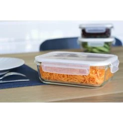 Meilleur prix ???? Boîte de Conservation en Verre Rectangle 1 L Pebbly ???? 9 Meilleur prix ???? Boîte de Conservation en Verre Rectangle 1 L Pebbly ???? -Emile Henry Shop boite de conservation en verre rectangle 1 l pebbly 1