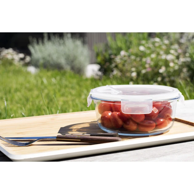 Acheter ✔️ Boîte de Conservation en Verre Rond 950 ml Pebbly ???? 5 Acheter ✔️ Boîte de Conservation en Verre Rond 950 ml Pebbly ???? – Image 3