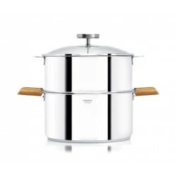 Sortie ???? Casserole et Cuit Vapeur Inox Ø 20 cm Anses Olivier Biome Cristel ???? -Emile Henry Shop casserole et cuit vapeur inox o 20 cm anses olivier biome cristel 1