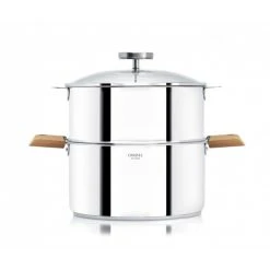 Top 10 ???? Casserole et Cuit Vapeur Inox Ø 24 cm Anses Hêtre Biome Cristel ???? -Emile Henry Shop casserole et cuit vapeur inox o 24 cm anses hetre biome cristel 1