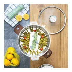 Top 10 ⭐ Casserole et Cuit Vapeur Inox Ø 24 cm Anses Olivier Biome Cristel ???? -Emile Henry Shop casserole et cuit vapeur inox o 24 cm anses olivier biome cristel 5