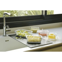 Promo ???? Lot 5 Boîtes de Conservation en Verre Pebbly ???? 9 Promo ???? Lot 5 Boîtes de Conservation en Verre Pebbly ???? -Emile Henry Shop lot 5 boites de conservation en verre pebbly 1