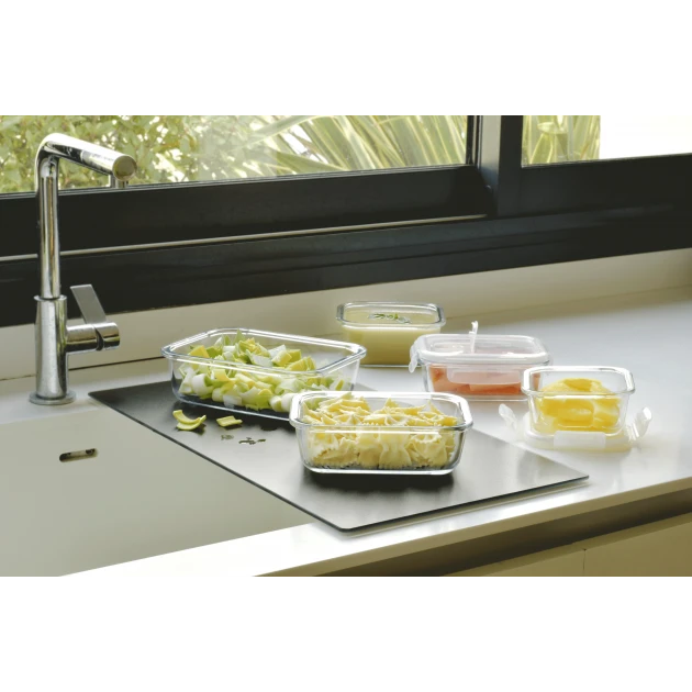 Promo ???? Lot 5 Boîtes de Conservation en Verre Pebbly ???? 5 Promo ???? Lot 5 Boîtes de Conservation en Verre Pebbly ???? – Image 3