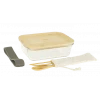 Remise ✨ Lunch Box Verre et Bambou avec Couverts 1 L Pebbly ???? 2 Remise ✨ Lunch Box Verre et Bambou avec Couverts 1 L Pebbly ???? -Emile Henry Shop lunch box verre et bambou avec couverts 1 l pebbly