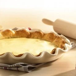 Grosses soldes ???? Moule à Tarte en Céramique Ø 33 cm Argile Emile Henry ???? -Emile Henry Shop moule a tarte en ceramique o 33 cm argile emile henry 1