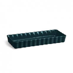 Le moins cher ???? Moule à Tarte Rectangulaire en Céramique 15 x 36 cm Belle-Île Emile Henry ⭐
