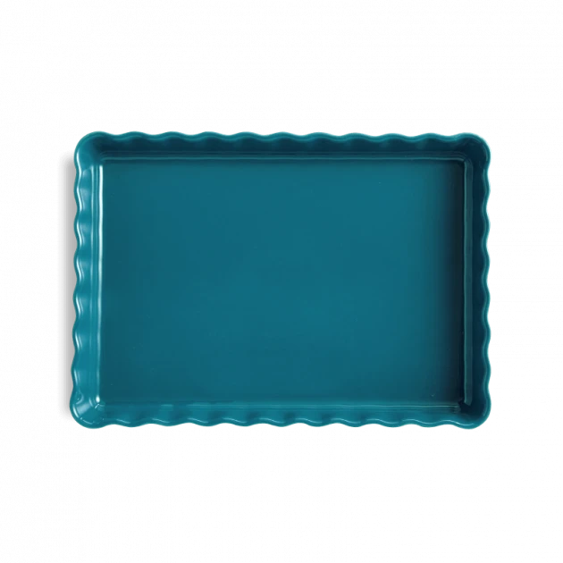 Grosses soldes ???? Moule à Tarte Rectangulaire en Céramique 33,5 x 24 cm Calanque Emile Henry ❤️ 5 Grosses soldes ???? Moule à Tarte Rectangulaire en Céramique 33,5 x 24 cm Calanque Emile Henry ❤️ – Image 3