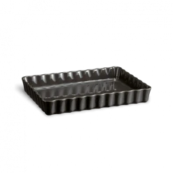 Les meilleures critiques de ???? Moule à Tarte Rectangulaire en Céramique 33,5 x 24 cm Fusain Emile Henry ????