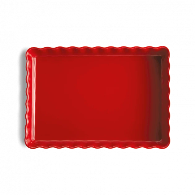 Sortie ???? Moule à Tarte Rectangulaire en Céramique 33,5 x 24 cm Grand Cru Emile Henry ???? 5 Sortie ???? Moule à Tarte Rectangulaire en Céramique 33,5 x 24 cm Grand Cru Emile Henry ???? – Image 3