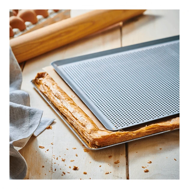 Coupon ???? Plaque de Cuisson Perforée Inox 40 x 30 cm De Buyer ???? 3 Coupon ???? Plaque de Cuisson Perforée Inox 40 x 30 cm De Buyer ???? – Image 2