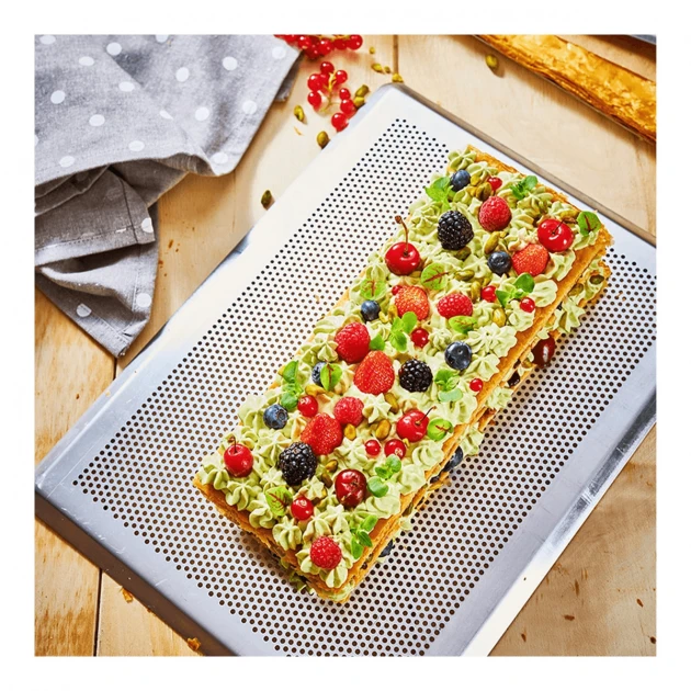 Coupon ???? Plaque de Cuisson Perforée Inox 40 x 30 cm De Buyer ???? 4 Coupon ???? Plaque de Cuisson Perforée Inox 40 x 30 cm De Buyer ???? – Image 3