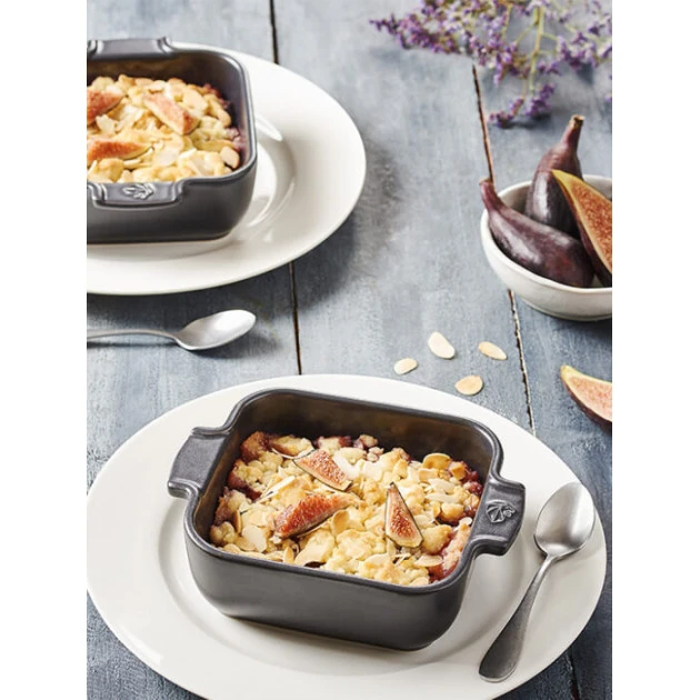 Meilleure vente ???? Plat à Four Carré en Céramique Appolia 18 cm Ardoise Peugeot ???? 5 Meilleure vente ???? Plat à Four Carré en Céramique Appolia 18 cm Ardoise Peugeot ???? – Image 3