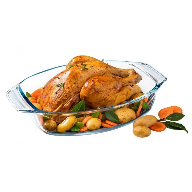 Sortie ???? Plat à Four en Verre Ovale 40 x 28 cm 4 L Irrésistible Pyrex ???? 4 Sortie ???? Plat à Four en Verre Ovale 40 x 28 cm 4 L Irrésistible Pyrex ???? – Image 2