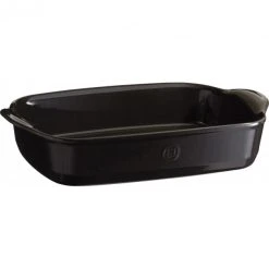Top 10 ✨ Plat à Four Rectangulaire en Céramique 36 x 22,5 cm Fusain Emile Henry ????