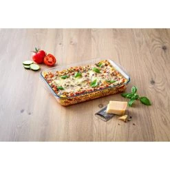 Nouveau ⭐ Plat à Lasagnes Rectangulaire en Verre 34 x 23 cm 2,6 L Essentials Pyrex ???? -Emile Henry Shop plat a lasagnes rectangulaire en verre 34 x 23 cm 26 l essentials pyrex 2
