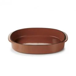 Vente flash ???? Plat Oblong Cannelle 26 x 18,5 cm Caractère Culinaire Revol ????