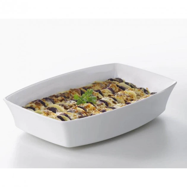 Promo ???? Plat Rectangulaire Blanc 28 x 18,5 cm Alexandrie Revol ???? 5 Promo ???? Plat Rectangulaire Blanc 28 x 18,5 cm Alexandrie Revol ???? – Image 3