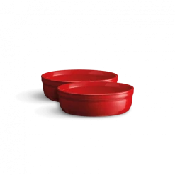 Promo ???? Set de 2 Ramequins à Crème Brûlée en Céramique Ø 12 cm Grand Cru Emile Henry ????